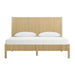 Tyla Natural Wood Queen Bed - Home And Beyond