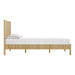 Tyla Natural Wood Queen Bed - Home And Beyond