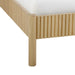 Tyla Natural Wood Queen Bed - Home And Beyond