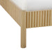 Tyla Natural Wood King Bed - Home And Beyond