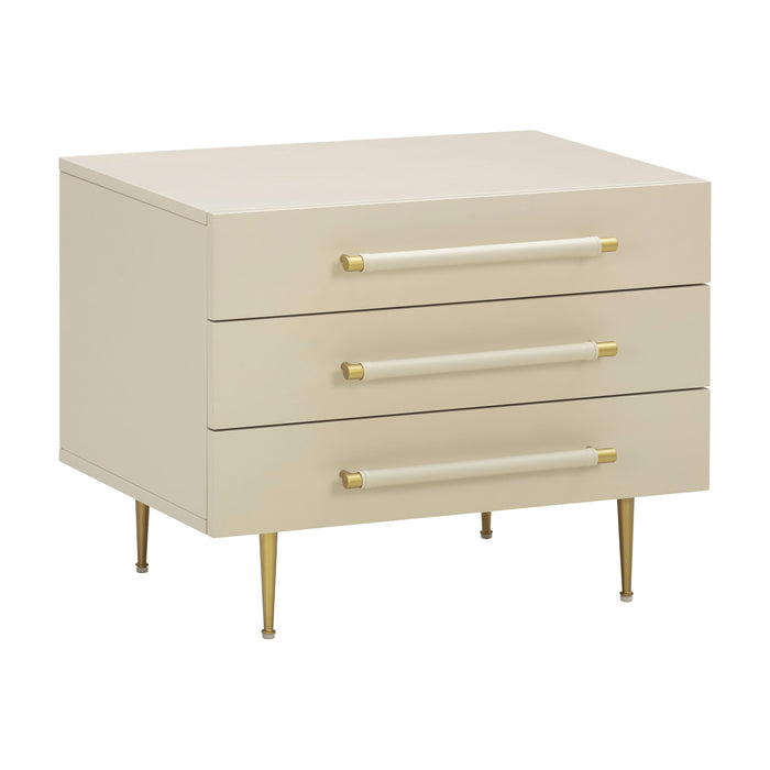 Trident 28" 3-Drawer Nightstand - Home And Beyond