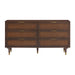 Sierra 60" Cane 6-Drawer Dresser - Home And Beyond