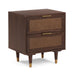 Sierra 22" Cane 2-Drawer Nightstand - Home And Beyond
