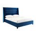 Koah Navy Velvet Bed in Queen image