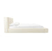 Olafur Cream Linen UK King Bed - Home And Beyond