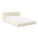 Olafur Cream Linen UK Super King Bed - Home And Beyond