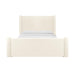 Athara Cream Velvet UK King Bed - Home And Beyond