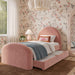 Moon Rose Upcycled Chenille Twin Bed - Home And Beyond