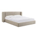 Babette Tan Boucle Queen Bed - Home And Beyond