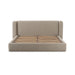 Babette Tan Boucle Queen Bed - Home And Beyond