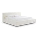 Meena Cream Upcycled Performance Linen Storage Bed - Home And Beyond