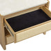 Paige 26" Natural Oak 2-Drawer Nightstand - Home And Beyond