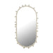 Bubbles Ivory Large Oval Wall Mirror - UK - Home And Beyond