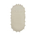 Bubbles Ivory Large Oval Wall Mirror - UK - Home And Beyond