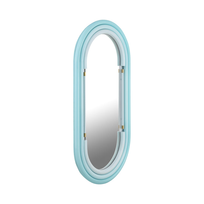 Neon Wall Mirror in Blue 6 - Home And Beyond