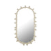 Bubbles Ivory Oval Wall Mirror - UK - Home And Beyond