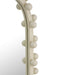 Bubbles Ivory Oval Wall Mirror - UK - Home And Beyond