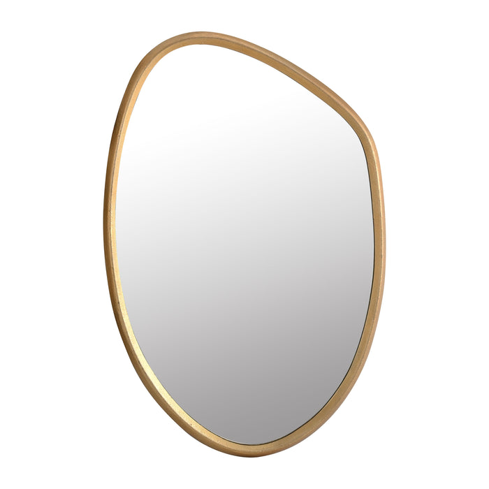 Mika Gold Wall Mirror - Home And Beyond