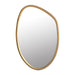 Mika Gold Wall Mirror - Home And Beyond