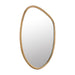 Mika Gold Wall Mirror - Home And Beyond