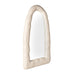 Kaia Cream Textured Small Floor Mirror - Home And Beyond