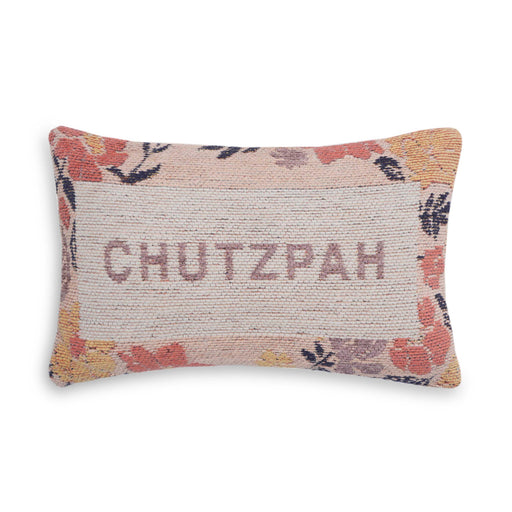 Chutzpah Jacquard Woven Pillow - Home And Beyond