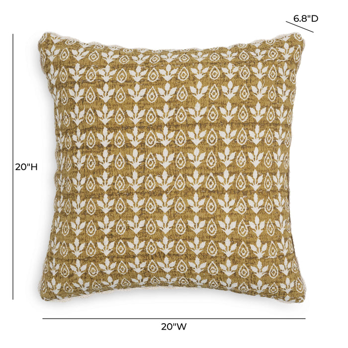 Harvest Printed Cotton 20 Inch Accent Cushion - Home And Beyond