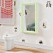 Cozzi Mint Green Wall Mirror - Home And Beyond