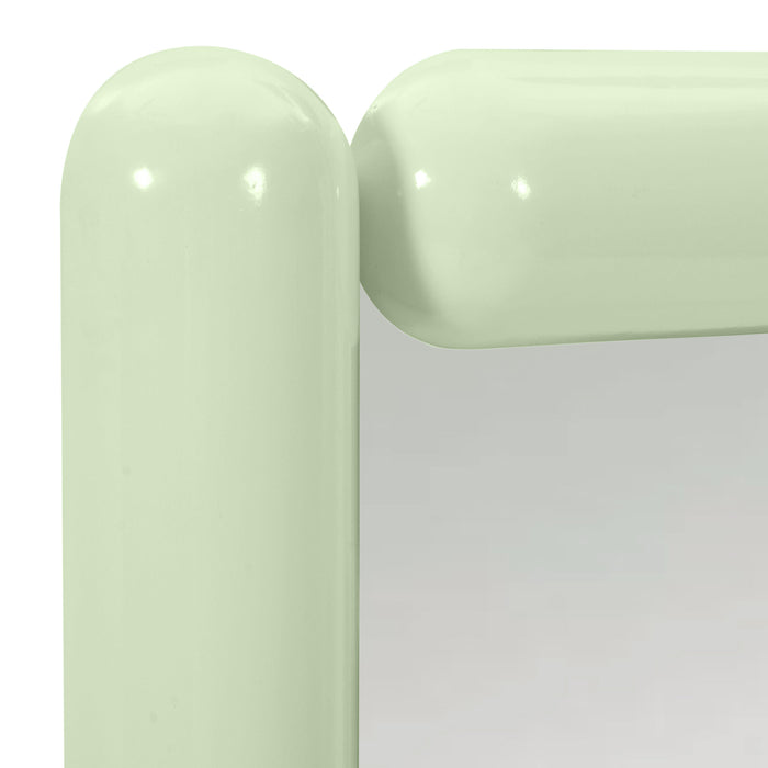 Cozzi Mint Green Wall Mirror - Home And Beyond