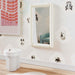 Cozzi Cream Wall Mirror - Home And Beyond