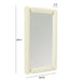 Cozzi Cream Wall Mirror - Home And Beyond