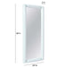 Cozzi Pastel Blue Large Floor Mirror - Home And Beyond