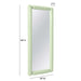 Cozzi Mint Green Large Floor Mirror - Home And Beyond