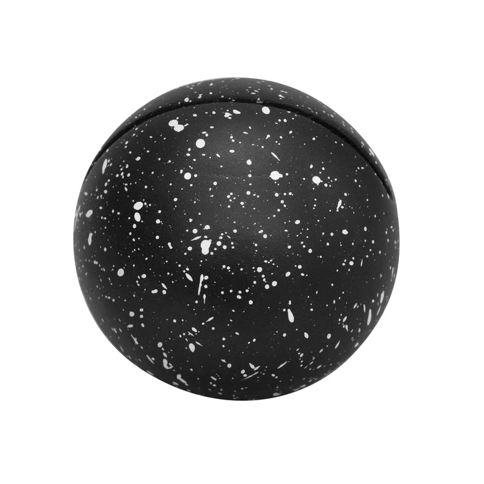 Gabby Speckled Black Round Card Holder - Set of 4 - Home And Beyond