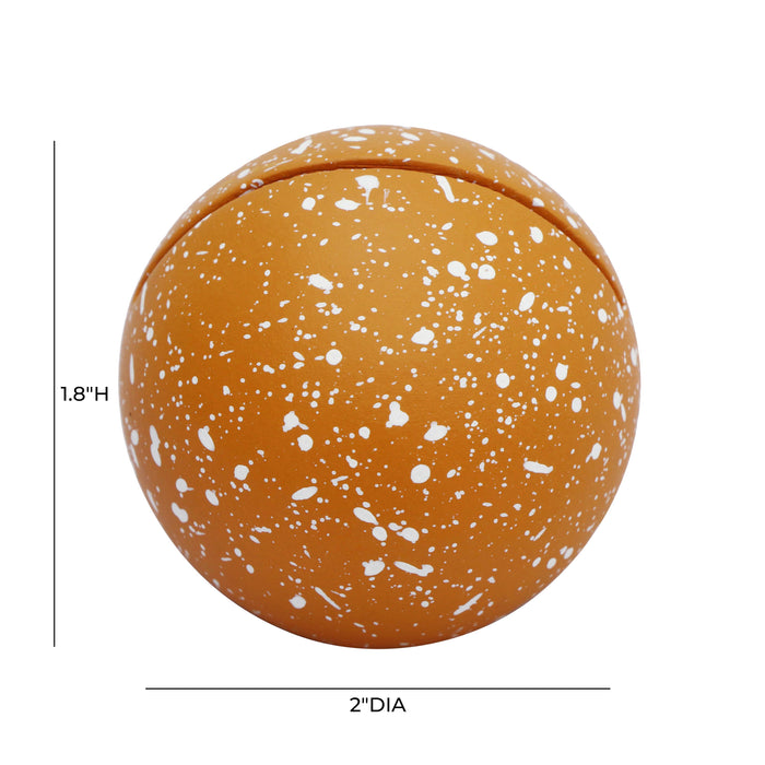 Gabby Speckled Terracotta Round Card Holder - Set of 4 - Home And Beyond