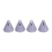 Gabby Speckled Purple Cone Card Holder - Set of 4 - Home And Beyond