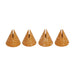 Gabby Speckled Terracotta Cone Card Holder - Set of 4 - Home And Beyond