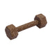 Gabby Speckled Brick Red Decorative Dumbbell - Home And Beyond