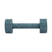 Gabby Speckled Blue Decorative Dumbbell - Home And Beyond