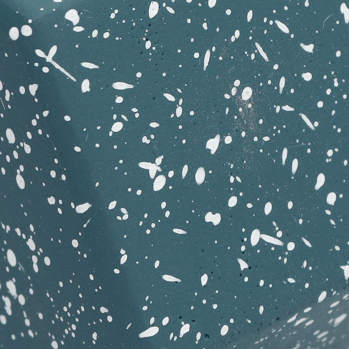 Gabby Speckled Blue Decorative Dumbbell - Home And Beyond