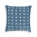 Indigo Dots Cotton 20 inch Square Accent Pillow - Home And Beyond