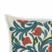 Tulip Embroidered Floral Wool 20 inch Square Accent Cushion - Home And Beyond