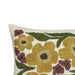 Blossom Embroidered Daisy Wool 24 x 16 inch Accent Cushion - Home And Beyond
