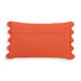 Portia Orange Embroidered Cotton Flex 20 x 12 inch Accent Cushion - Home And Beyond