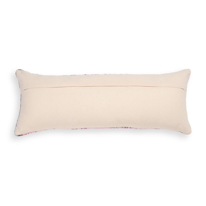 Persia Pink Cotton 27 x 10 inch Bolster Pillow - Home And Beyond