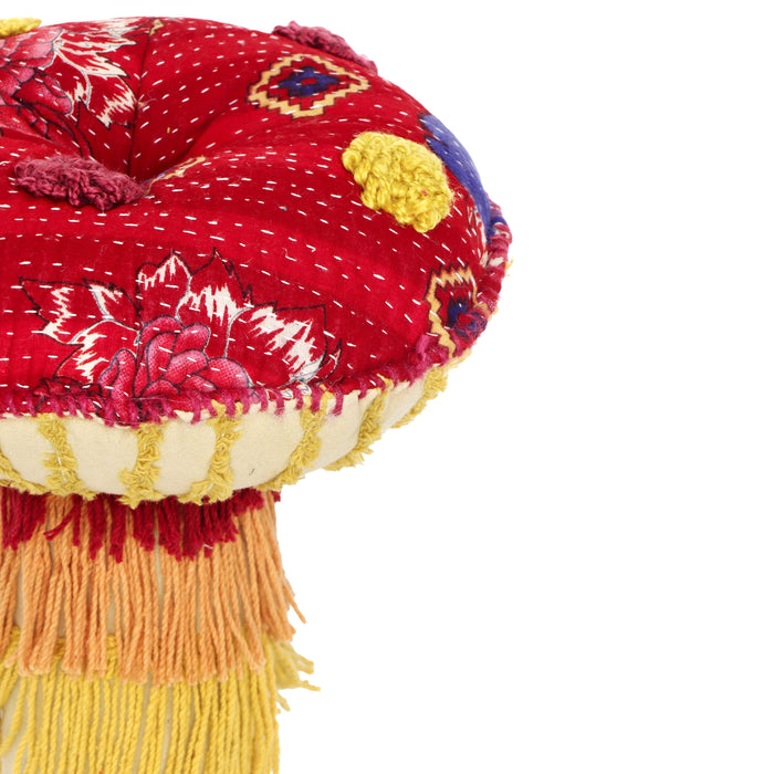 Mushroom Hand Sewn Pillow - Home And Beyond