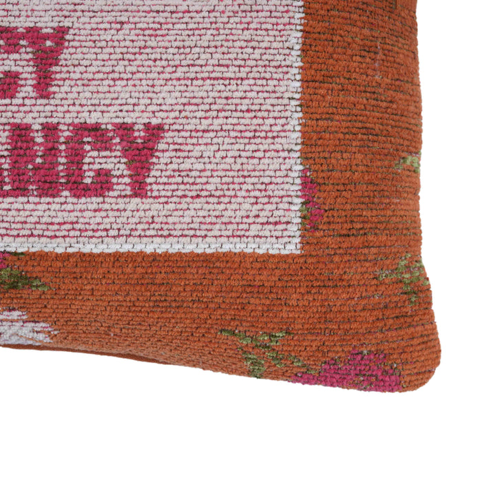 Fancy Schmancy Jacquard Cotton Pillow - Home And Beyond