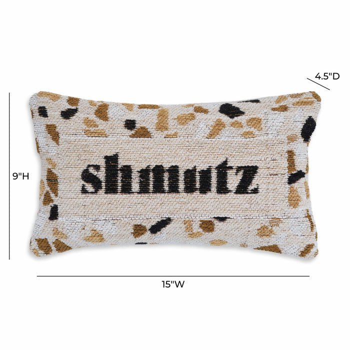 Shmutz Jacquard Cotton Pillow - Home And Beyond