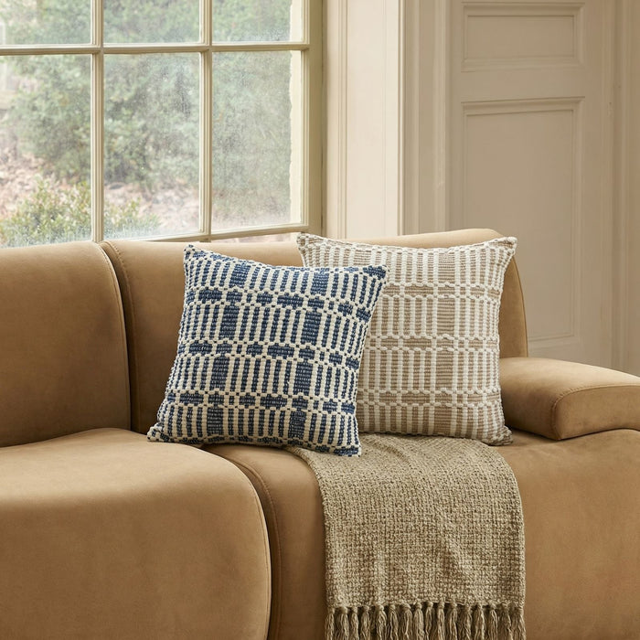 Maresh 20" Square Woven Throw Pillow - Home And Beyond