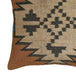 Terra 20" Square Wool and Jute Kilim Throw Pillow - Home And Beyond